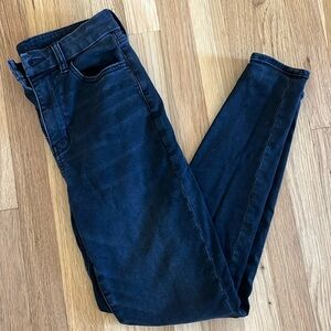 American Eagle Curvy Super Hi-Rise Jegging - Black